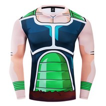 3D Goku T 셔츠 남성 여름 헬스 탑 킥복싱 Bjj 체육관 Rashguard Mma 권투 유니폼 무에타이 타이어, 11 CT061_03 L