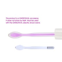 갈바닉 얼굴 고주파 피부 마사지기 초음파 가정용 홈케어 DARSONVAL-고주파 얼굴 버섯 전극 노즐 부착 튜브, 04 Argon Tongue Tube