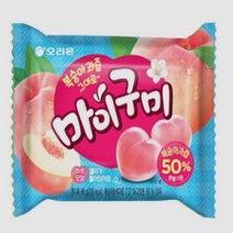 오리온 마이구미 복숭아 66g