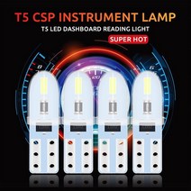 트렁크 등10X T5 LED 3014 2SMD 극성 없음 자동차 대시 보드 조명 독서 계기판 램프 도어 번호판 라이트, 01 10PCS_03 빨간_01 T5