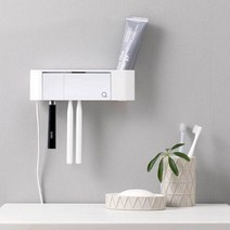 오픈형 칫솔살균기 벽걸이+스탠드겸용 면도기살균건조 화이트도어 BS3100, 오픈형 칫솔살균기 벽걸이+스탠