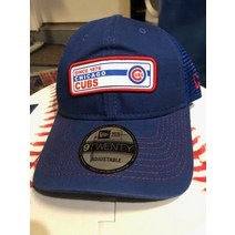 New Era 시카고 컵스 MLB 1876년부터 설립된 패치 로고 메쉬 스냅백 캡 모자