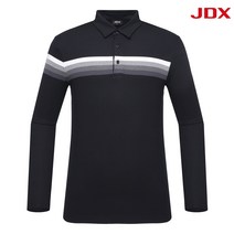 JDX 남성골프웨어 남자 티셔츠 가을 그라포인트 스판 제에리 티 X1SFTLM12BK