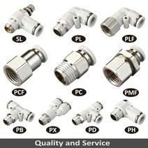 퀵커플러 공압 피팅 파이프 커넥터 흰색 호스 1/4 1/2 6mm 8mm BSP 스레드 퀵 커플 링 에어 튜브, [01] 4-M5 (4mm-M5), [01] PC, 01 4-M5 (4mm-M5)_01 PC