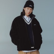 [정품인증] 274870 리버시블 쉐르파 집업 자켓 블랙