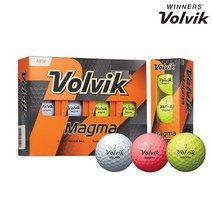 볼빅 뉴 마그마 골프공 3피스, 색상 : 화이트, 옵션:[색상] 화이트