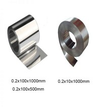 304 스테인리스강 박판 은박 전자 기기용 두께 0.2mm 1개, 0.2x100x500mm