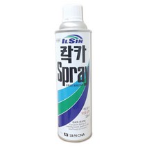 일신 락카 스프레이 다양한 색상 420ml, 무광흑색