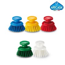 아리카사 HACCP 원형주먹솔/다라이솔 [색상/모선택], 1012RT_(레드)굵은모