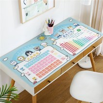 데스크 매트 책상패드 사무실 책상 꾸미기 용품 덮개 깔판 깔개 판, 5번, 80x120cm