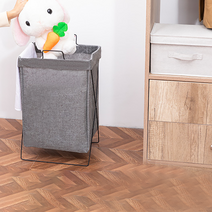 [공장 직배송 할인] 접이식 방수 빨래바구니 다용도 캠핑 바구니, 그레이