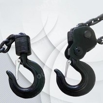 크레인후크 고리 체인 공구 가성비, 더블체인하부후크5톤10mm-체인, 1개