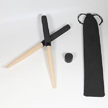 타이코 마이비 드럼 스틱 롤 더블 스트로크 초보자 수납 가방 교체 그립 퍼플 드럼스틱, 블랙