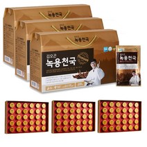 김오곤 녹용천국 2개월( 60포+체험분7포+침향단골드 60환) 홍삼 녹용 추출액 홍삼진액 건강즙 엑기스, 3개월+침향단 3개월+체험분7포