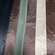 명품원단 명품패턴 고급 가방원단 속지 #2 [ 6종 ], 1)검정