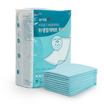 라온아띠 라이프업 위생깔개매트 (1박스/60개입) 요실금 어르신기저귀 환자용 남여공용 요양원 요양병원 실버용품