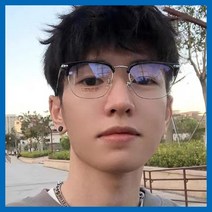남자 여자 공용 도수없는 편한 동양인 얼굴 pc 반무테 스마트폰 패션 안경 남여공용 글라스