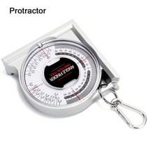 Dial Angle Finder Protractor Magnetism Inclinometer Level 0180 Degree Gauge Woodworking Measuring To, CHINA, as shown