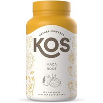 KOS Organic Maca Powder 코스 오가닉 마카 파우더 120캡슐, 1개, 1
