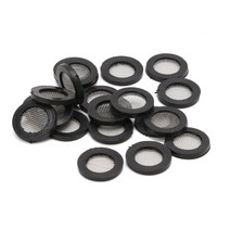 고무와셔 오링 실리콘 구리 스텐 수도꼭지 그로멧 l69a 용 20pcs 씰 o-링 호스 가스켓 플랫 고무 와셔 필터 그물, 없음