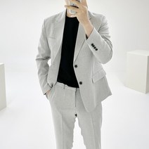 아도르클래식 웨인 2컬러 보카시 남자 봄 가을 프리미엄 빅사이즈 자켓