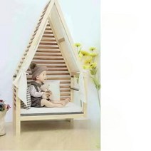 실내 어린이 오두막 방갈로 키즈 카페 돌잔치 촬영소품, 기본