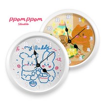 보석십자수 3D 뽐뽐스튜디오 시계 5종 (23.5cm)sb*, 2.메론소다의체리사랑
