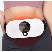 1+1 장운동기구 복부 온열 생리통찜질기 진동 벨트마사지기, 복부 마사지기, 영문판