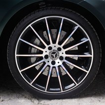 벤츠 CLS클래스 C257 휠 튜닝 마스크 레인보우 카멜레온 카본 데칼 스티커, 홀로그램블루