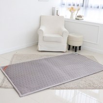 전자파차단 카보니 탄소매트 극세사 그레이(1인용/2인용), 그레이 1인용(110X200cm)