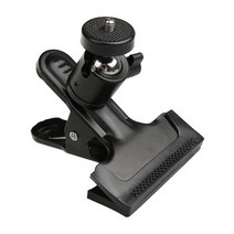 DSLR dslr 카메라 입문 미러리스 클럽금속 카메라 클립 클램프 플래시 홀더 마운트 360 회전 사진 볼 헤드, 01 Clamp Mount