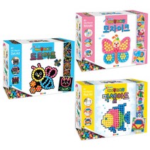 미니플레이콘 만들기상자(3종택1) 미술만들기재료키트 집에서할수있는놀이, 모자이크, 모자이크