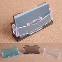 디자인 1단 명함꽂이 아크릴 POP 쇼케이스 디저트 음료 쿠폰 음식점 상점 차량 영업점 회사, 투명