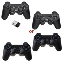 USB 무선 이중 핸들 게임 컨트롤러 조이스틱 진동 Joypad 콘솔 게임 패드 게임 패드 PC 용