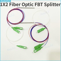 커넥터가있는 1x2 광섬유 FBT 분배기 30 개 SC APC 0.9mm SM 언밸런스 커플러 옵션 비율 10/90 45/55 20/80, [02] 1090