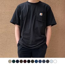 칼하트 CARHARTT 포켓 반팔 티셔츠 K87 13colors