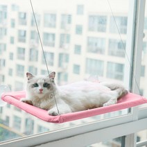 케이알펫츠 고양이 윈도우 해먹, 연핑크