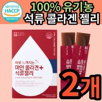 100% 유기농 석류 콜라겐 젤리 애플트리 김약사네 엘라스틴 앨라스틴 엘라스티 에라스틴 바로 느껴지는 미인 여성 위한 피쉬 피시 콜라겐 콜라갠 트리 펩타이드 팹타이드 펩타이더 추천, 2개(16800원할인), 14포