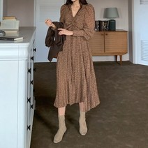 에브리나나 / 플로링플라워 플리츠원피스