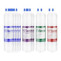 [필터테크] 대림케어 DWP-P500 1년세트 정수기필터호환 고급형 11인치 단방향 (UF, 상세 설명 참조