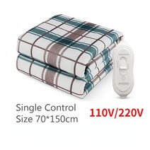 전기무릎담요 Electric Blanket 220/110V Thicker Heater Heated Blanket Mattress Thermostat Electric Heating, 70x150cm