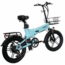 모두스포츠 부릉이3 점보 48V 20Ah+20Ah 500w 풀샥 전동 전기자전거, 40Ah (바구니+짐받이) 풀옵션, 밀리터리그린