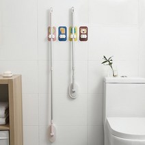 sales class욕실 청소용품 수납 정리용품 클립 후크 브래킷 캐릭터 다기능 봉걸레 걸이(도매 문의 환영), 공룡(1033-1)