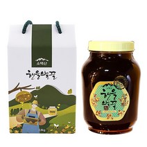 한울벌꿀 국내산 밤꿀 사양벌꿀 2.4kg, 옵션2 : 초록포장, 1개