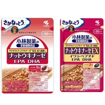 고바야시 사라성분 나토키나제 EPA DHA 일반형 30정 EX형 60정 30일분, EX형(60정_하루2정)