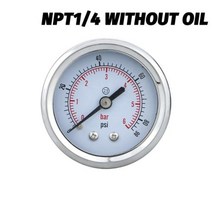 휠캡 tpms 젠더 자동차 휠 프로텍터 락볼트 Y50z 축 수압 게이지 스테인레스 스틸 쉘 스레드 연결 휴대용 진공 압력, 0-0.16Mpa+05