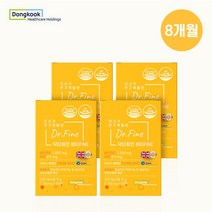 의사가 성분배합한 프리미엄 비타민C 닥터화인 비타화인 1 200mg 아연 홍삼, 8개월