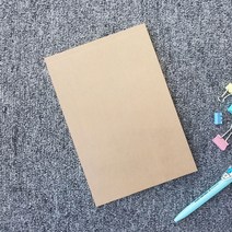 크라프트_무지_노트(중형) 07CA, 상세페이지 참조