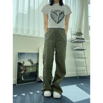 제니 아이유 카고 바지 여성 조커 팬츠