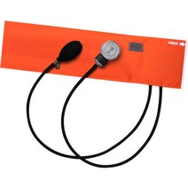 일본 FOCAL 아네로이드 혈압계 FC-100V 나일론 커프 오렌지, 1개